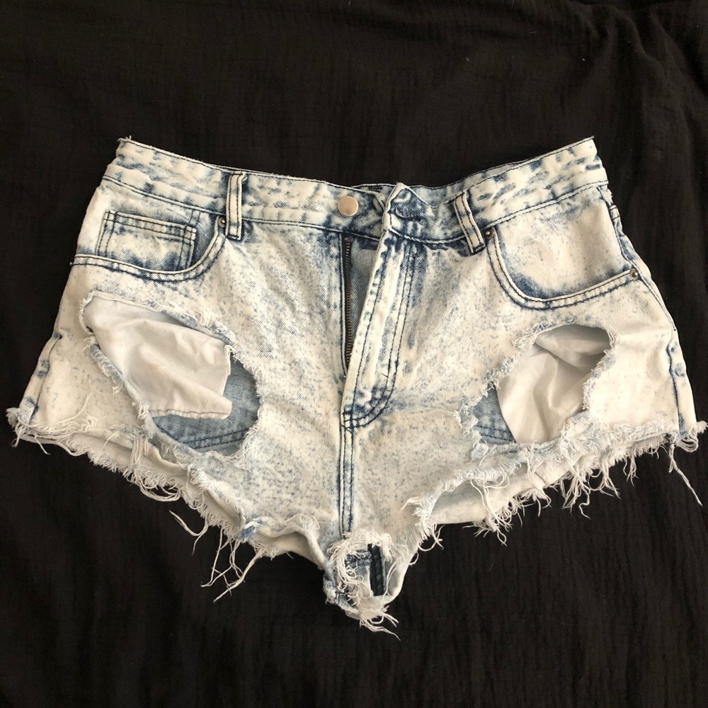 Forever 21 Distressed Shorts